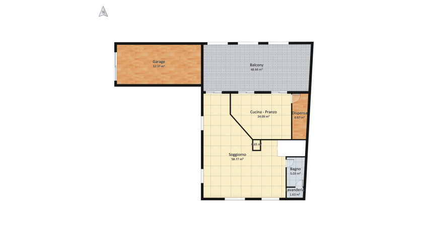 Fienile floor plan 628.87
