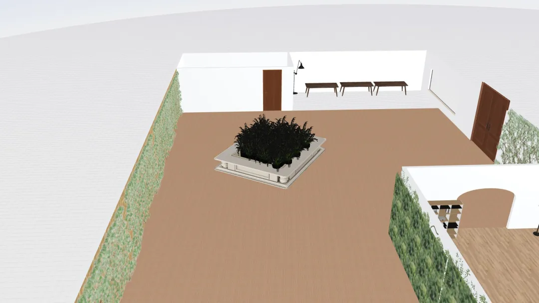 Casa sustentable Emiliano V 3d design renderings