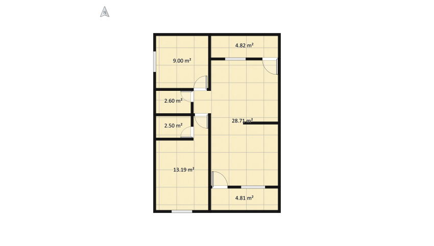 casa definitiva floor plan 77.38