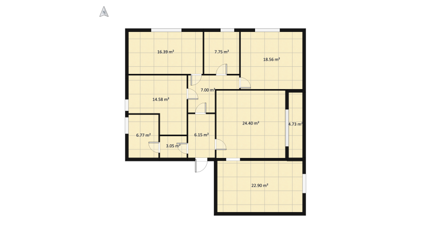 casa 2 floor plan 145.08