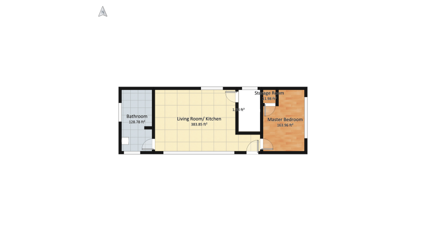 Tiny House floor plan 395.02