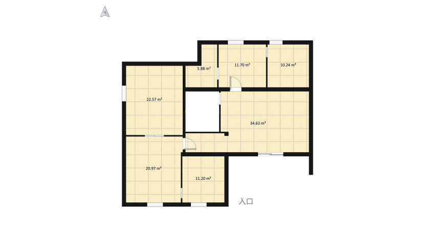 Copy of Casa privata moderna floor plan 411.1