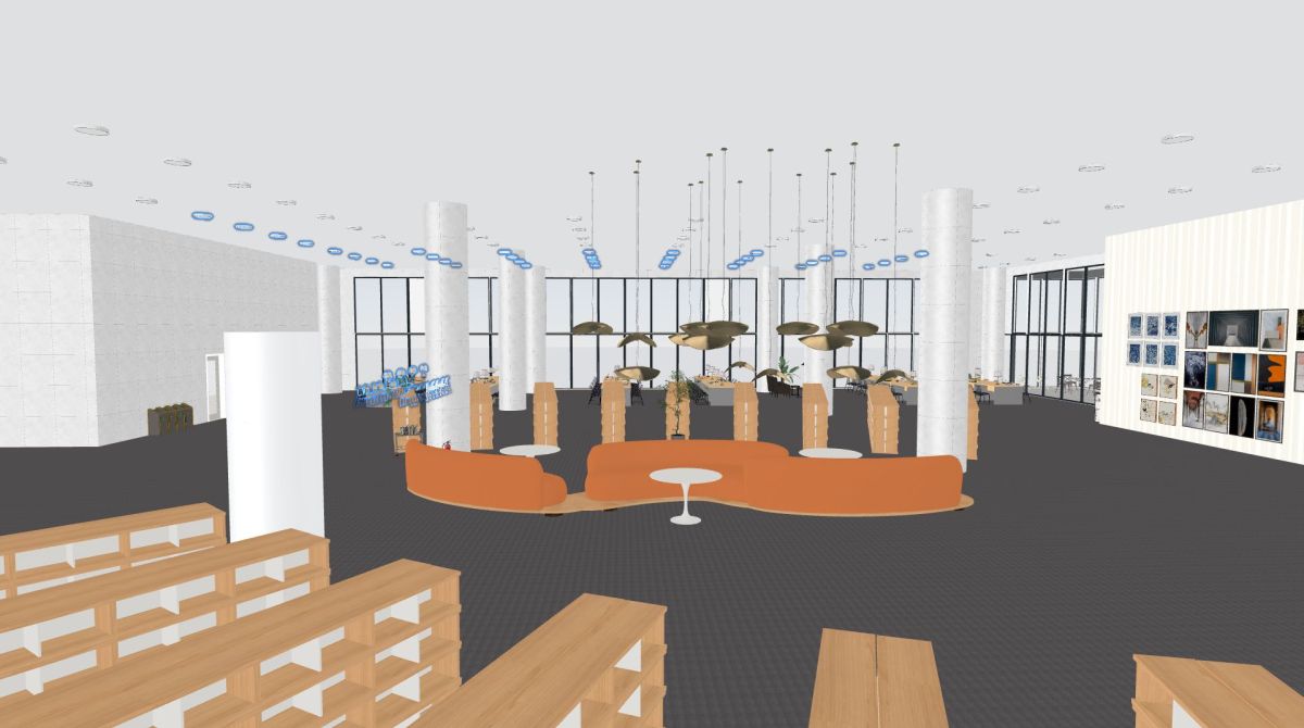 Underwood Memorial Library 4F_copy design ideas & pictures (1909 sqm