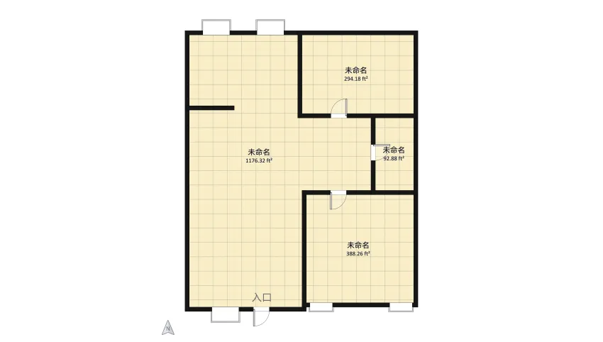 1st apartment design_copy floor plan 181.32