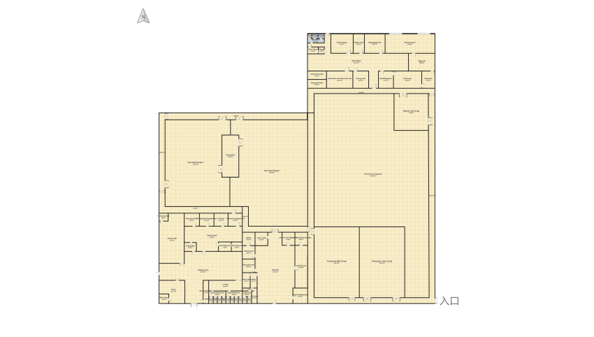 CENTER ARCHIVE OF UKM floor plan 3793.81