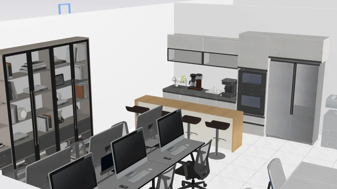 Kantor Perpus 2022_copy 3d design renderings
