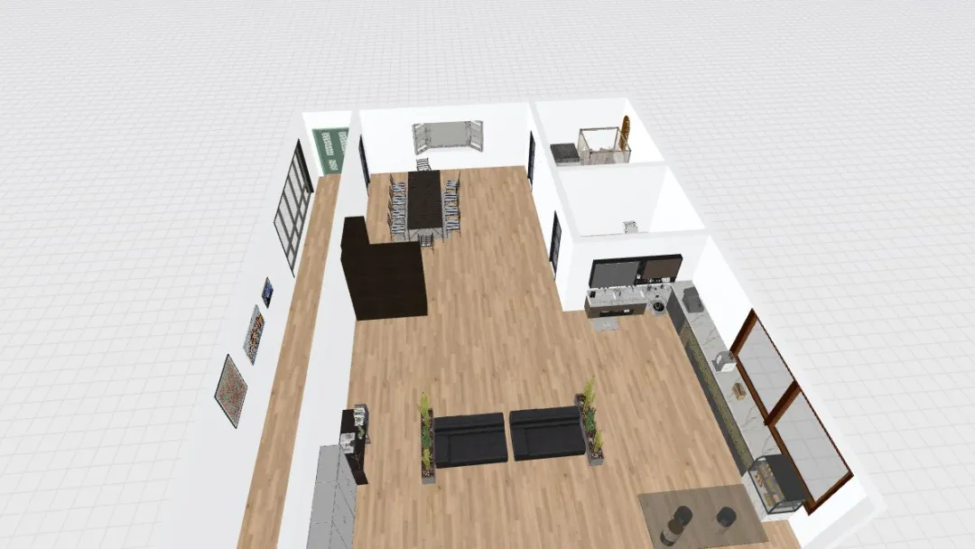 Mini House Assignment_copy 3d design renderings