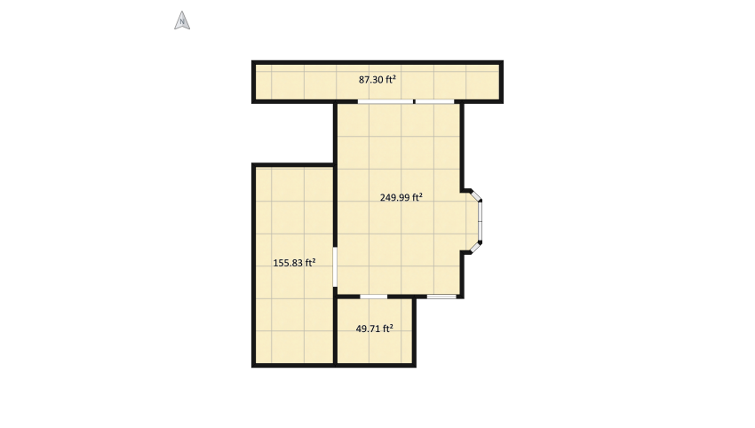 Perkey Living Room floor plan 54.49