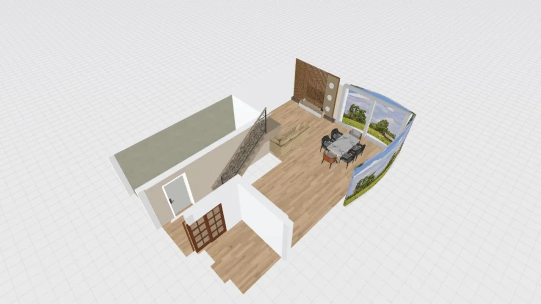 Hiša Mirna Peč 3d design renderings