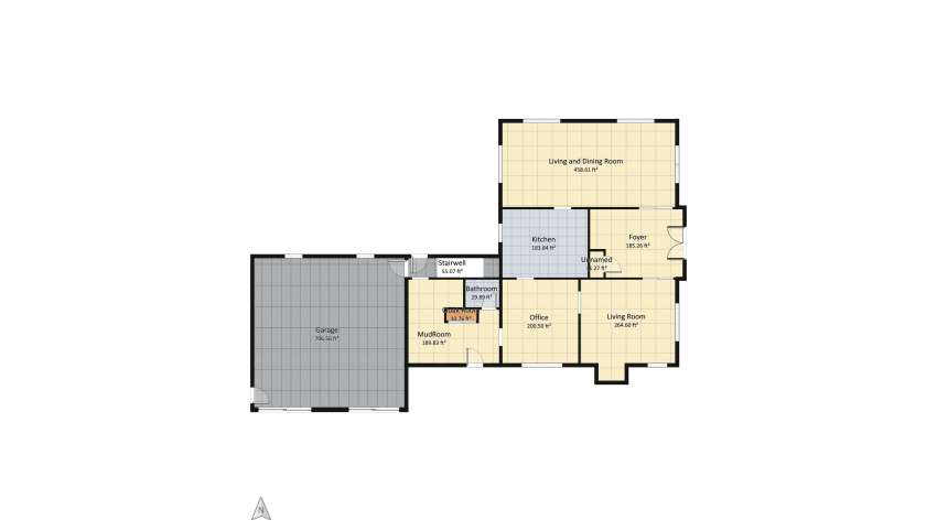 House Floor 1 floor plan 431.42