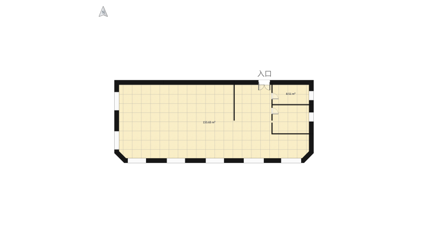 Loft - Materiales floor plan 360.5