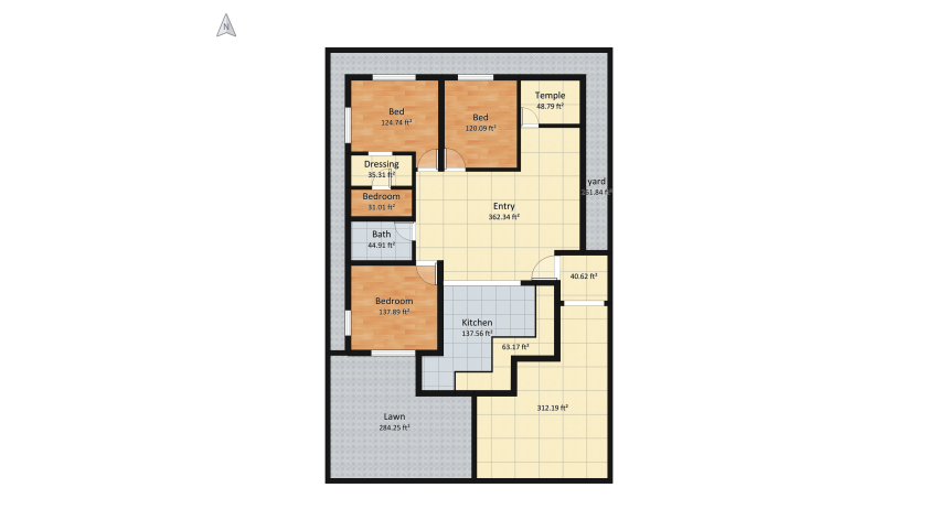 PLAN - B floor plan 926.89