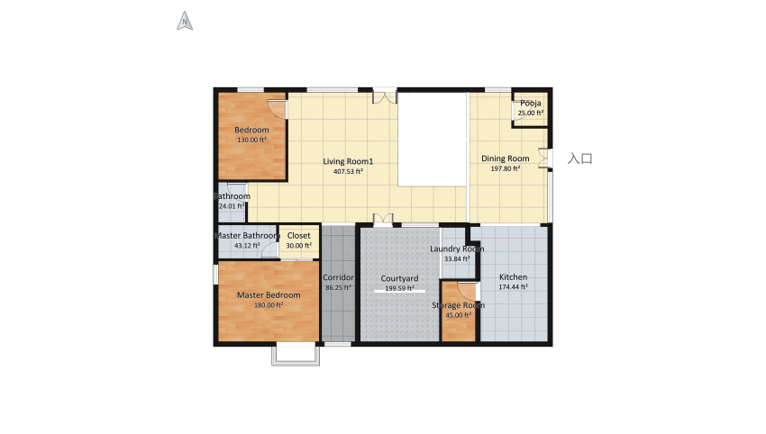 floor plan of toomus residence floor plan 504.82
