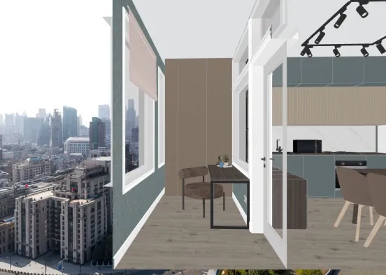 # Кухня тетя мотя_copy Renderização de Design
