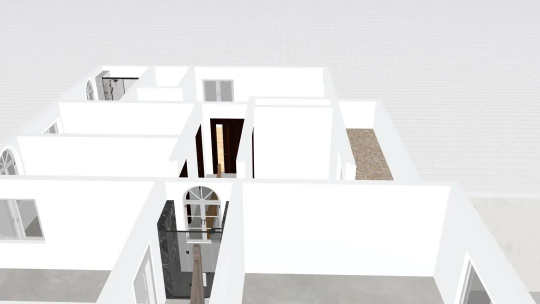 Kristy Double home and 2 second floors 3d design renderings