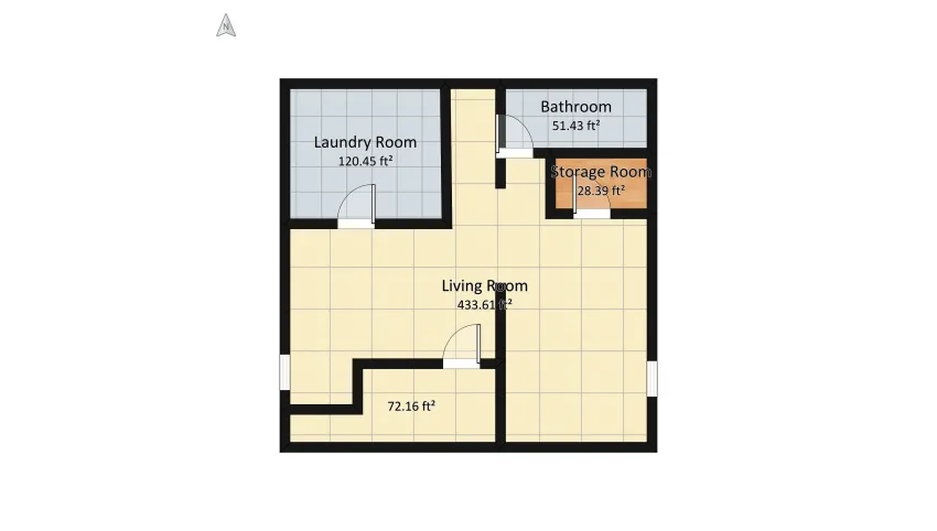 Basement floor plan 76