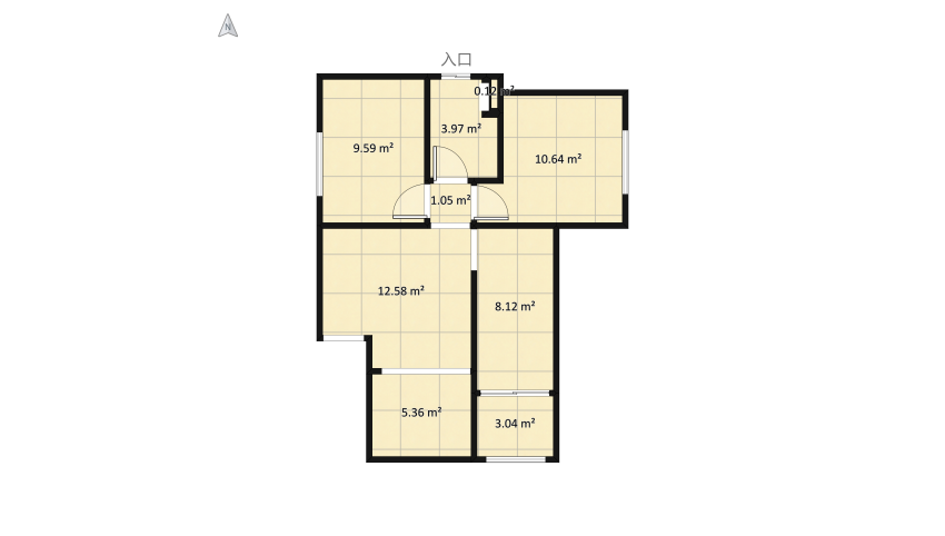 unnamed floor plan 61.11