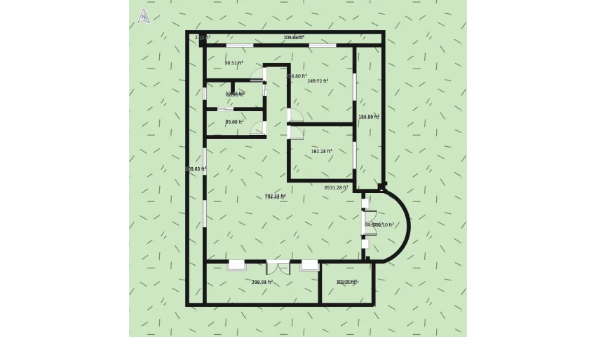 Our house floor plan 1223.56