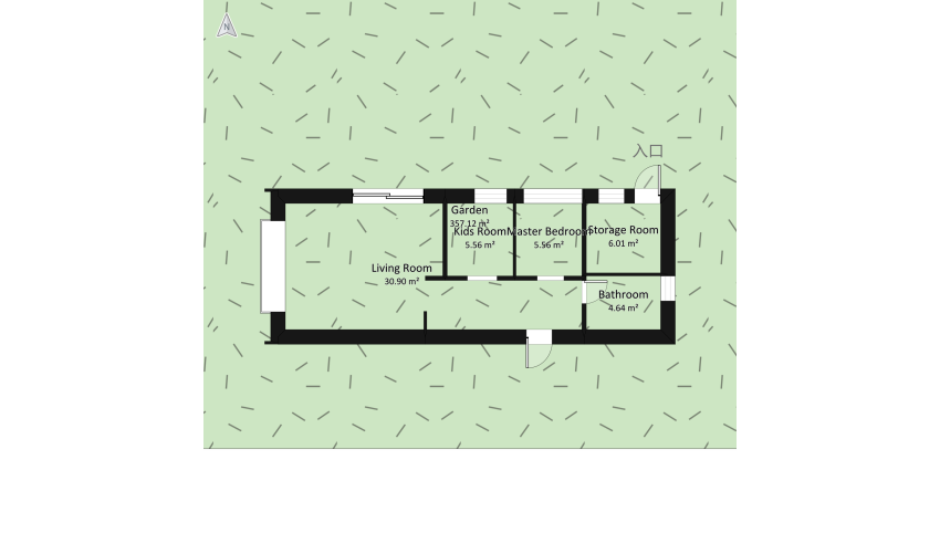 My modern cottage floor plan 420.97