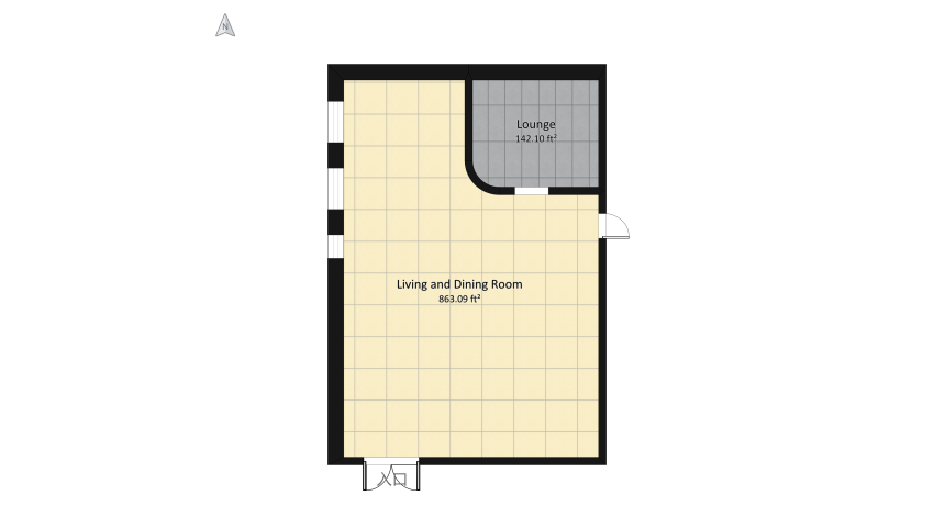 Luxury Dramatic Design floor plan 102.6