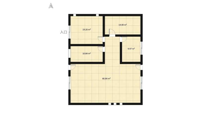 Copy of opy of Casa Abner floor plan 136.54