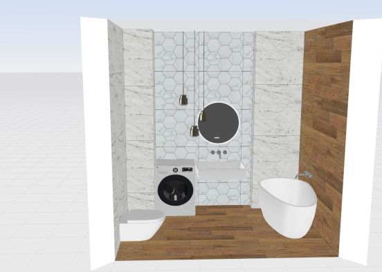 łazienka Design Rendering