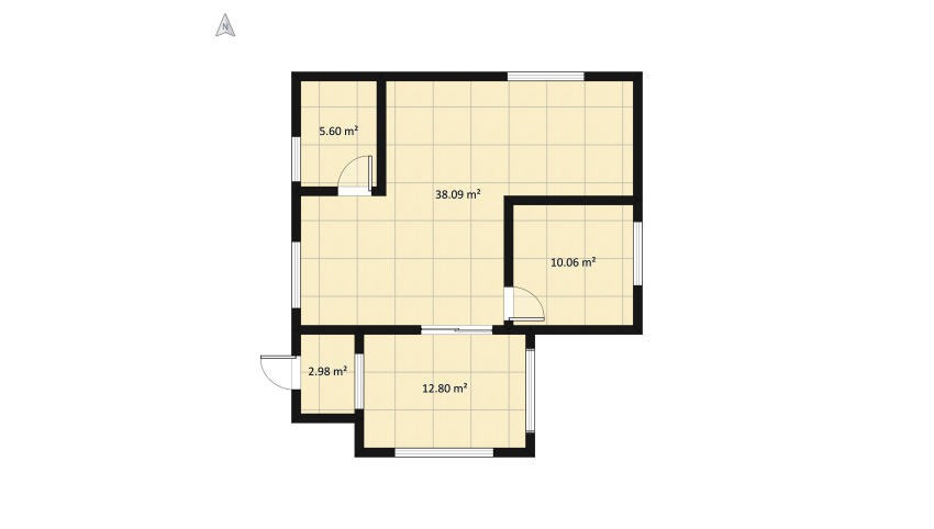 #4 Loft floor plan 78.53