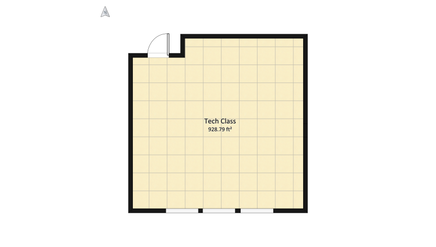 Grace's Tech Class floor plan 90.89