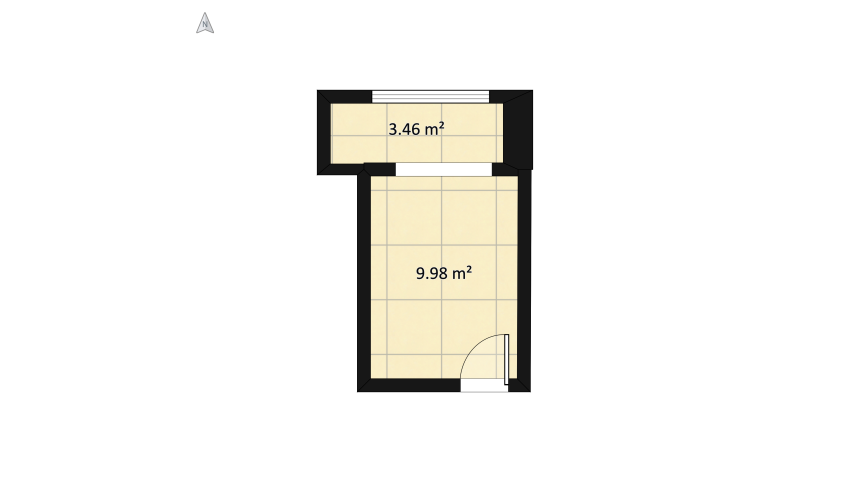Anthony's Room floor plan 16.31