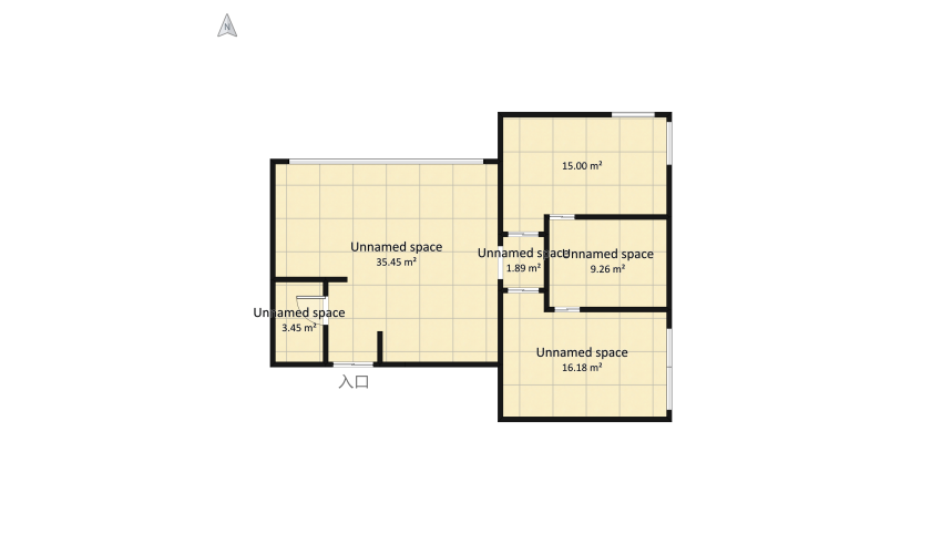 2 bedroom apartment floor plan 88.06