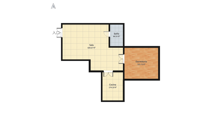 Mi Primer Diseño floor plan 125.15