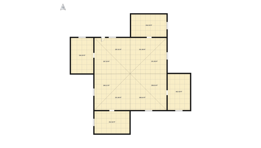pinwheel floor plan 368.43