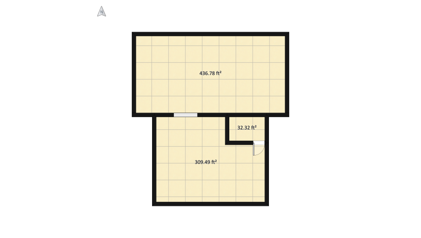 Tiny house project floor plan 114.83