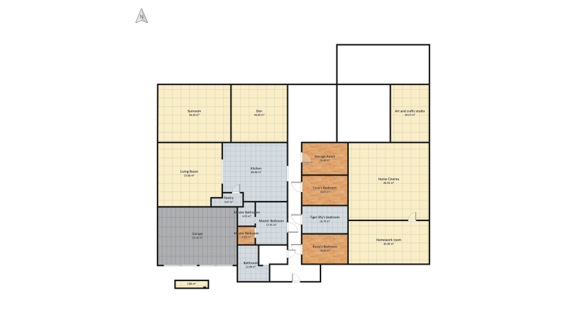 Dream house floor plan 580.49