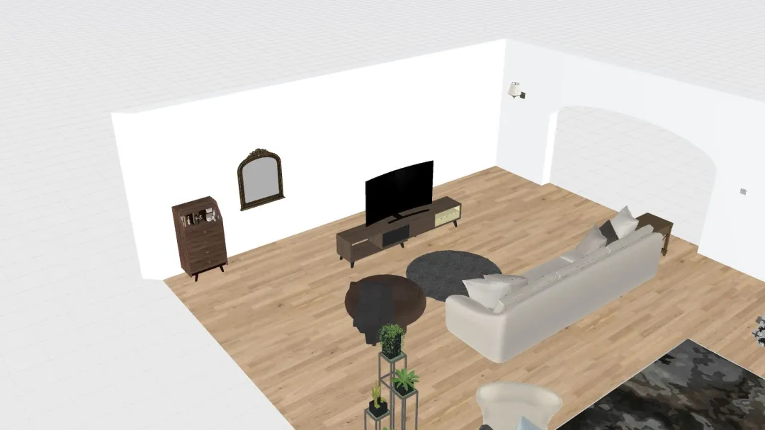 living room project_copy 3d design renderings