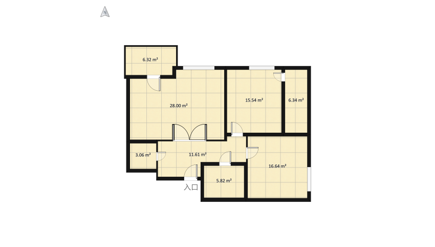 Copy of Набросок floor plan 105.02