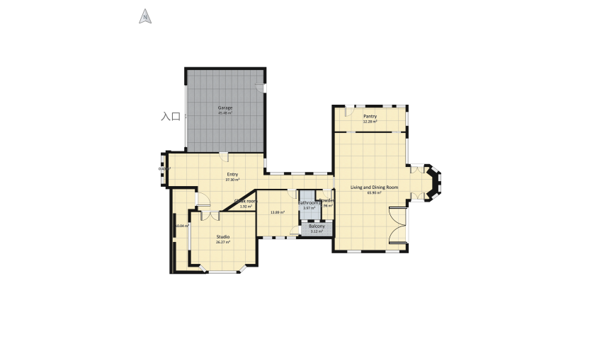 Glenhuntly Updated Size floor plan 439.88