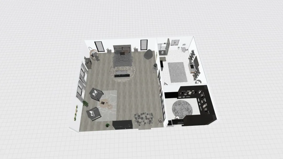 Master Bedroom & Ensuite floorplan_copy 3d design renderings