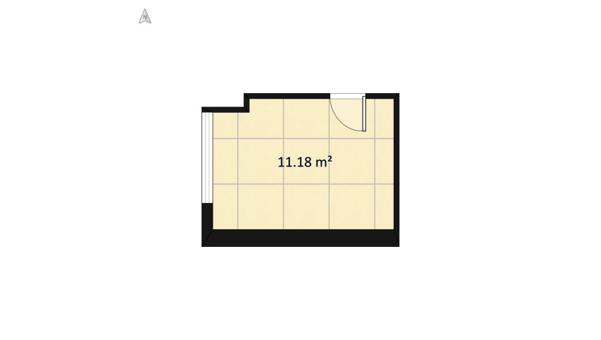 Detská izba.  floor plan 12.69
