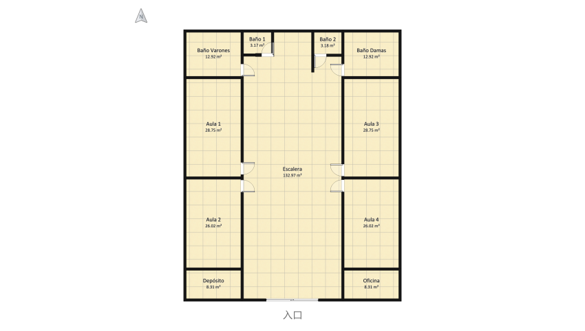 Nuevo diseño floor plan 312.84