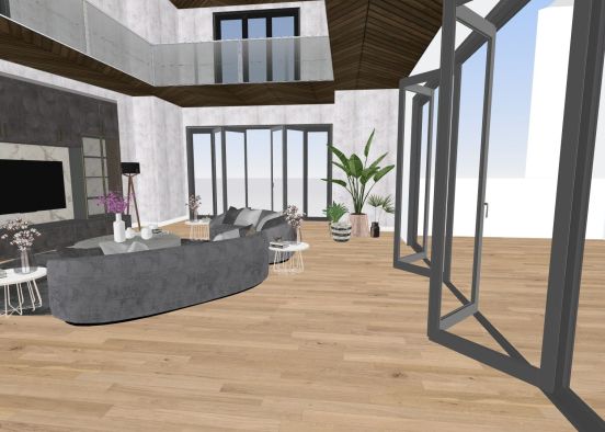 40-Full House Ground Floor Design Rendering