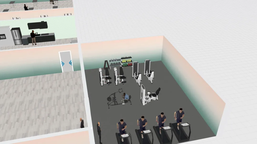 prison 3d design renderings