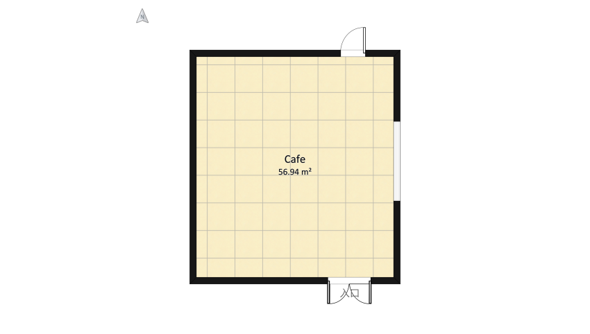 Cafe Nashi floor plan 60.63