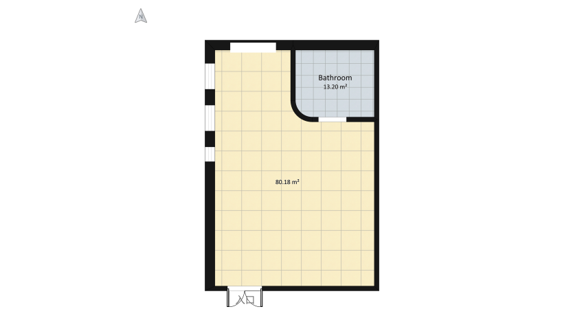 #EmptyRoomContest apartment floor plan 134.63