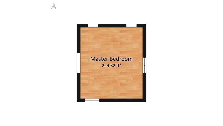 Dream Bedroom floor plan 57.01
