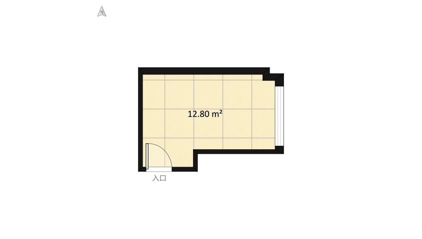 Kомната подростков 2 (camas en linia) floor plan 14.41