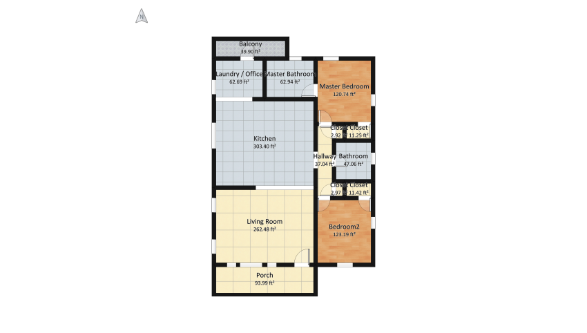 NEW 1501 HOUSE ONLY floor plan 109.82
