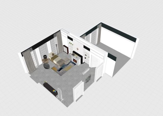 Copy of Room 1- Classic Black and White_copy Design Rendering