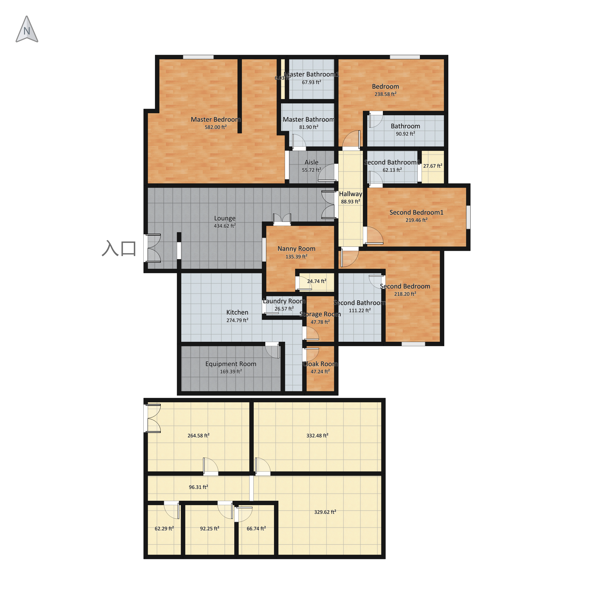 Wellness Center Design Ideas Pictures 449 Sqm Homestyler   Base Floor Plan 