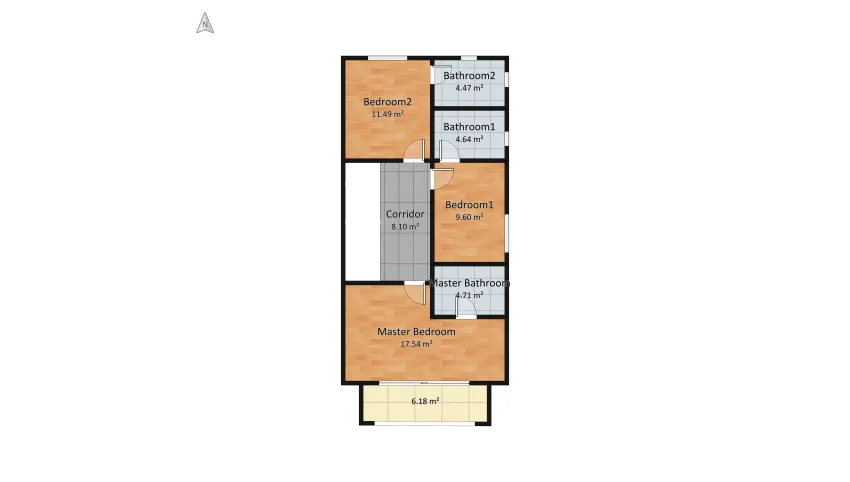Eco 1st floor - A floor plan 80.12